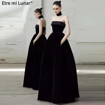 Dubai Prom Dress-Line Must Olkaimeton õhtukleit vestido de noche L4224