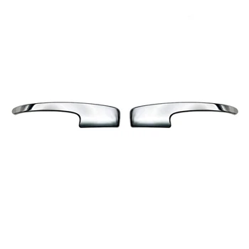 1Pair ABS Chrome Silver Pool Rearview Mirror Riba Katab Trimmib Kleebise jaoks Suzuki Soilo/Wagon R/Smile/Hustler/Alto 2021+