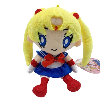 18cm Usagi Tsukino Armas Täistopitud Nukk Kawaii Anime Sailor Moon Palus Mänguasjad Cartoon Fuigure Nukud Tüdruk Kingitused Magamistuba Teenetemärgi