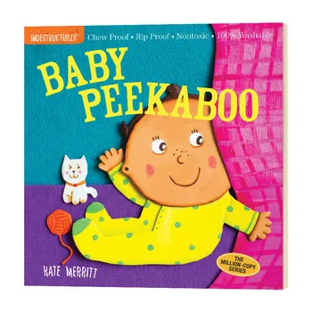 Indestructibles Beebi Peekaboo, Baby Laste raamatud vanuses 1 2 3, inglise pildiraamat 9780761181811