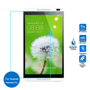 Näiteks Huawei Mediapad M1 8.0 Karastatud Klaasist Ekraan Kaitsja 2.5 9h Ohutuse kaitsekile 3G S8-301u S8-301LM S8-301L S8-306L