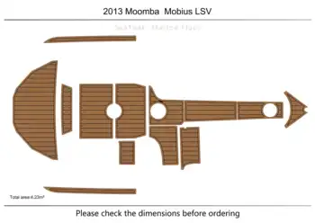 2013 Moomba Mobius LSV Kabiini ujumine platvorm 1/4