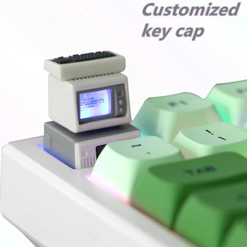 Custom IBM Klaviatuur Keycaps Kohandatud Retro Keycap Mehaaniliste Klassikaline Armas Võti Kork Sobiks Nuppu Isikupärastatud Max Keycaps