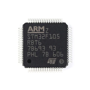 10tk/Palju STM32F105RBT6 LQFP-64 KÄE Mikrokontrollerid MCU 32BIT Cortex 64/25 ÜHENDUVUS LINE M3