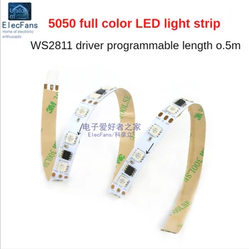 WS2811 LED Riba 12V Täis-värv 5050RGB Programmeeritav Vee-Hobuste Võidusõit Moodul ühildub WS2812