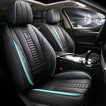 Nahast Universaalne Auto istmekatete jaoks Luxgen kõik Luxgen mudelid 5 7SUV U5 6SUV SUV 5 istekohti car styling, auto tarvikud