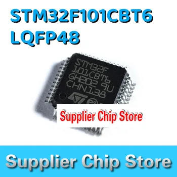 STM32F101CBT6 LQFP48 Mikrokontrolleri Algne Ehtne Kiip Kohapeal Inventuur