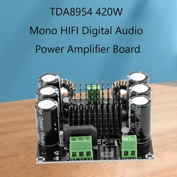 TDA8954 Võimendi Juhatuse 420W Suure Võimsusega TDA8954TH Core Mono Võimendi Juhatuse BTL Mode Suur Magnet Rõngas Induktiivsus