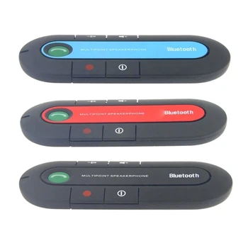 50LC Traadita Auto Bluetooth-ühilduva käed-Vabad autovarustus Kõlar Telefoni Visiir Clip