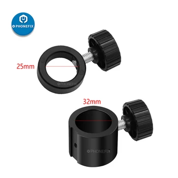 Tööstus Kaamera Stereo Mikroskoop Piirata Fix Asendis Ringi Omanik Metallist Veerus Samba Baar Adapter Koos Kruvi Microscopio Osad