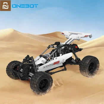 Youpin ONEBOT Desert Racing Auto ehitusplokid Mänguasi Lastele Kingitus Silindri Kolb Seos Süsteemi 490+ Osad DIY Haridus Mänguasjad