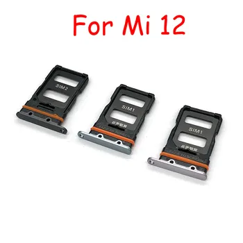 SIM-Micro SD Card Tray Omanik-Adapteri Pesa Xiaomi Mi 12