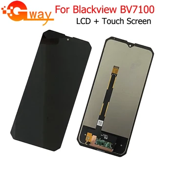 6.58 Tolline Originaal Uus Blackview BV7100 LCD Ekraan Puutetundlik Ekraan + 2400x1080 LCD Ekraan Digitizer Assamblee