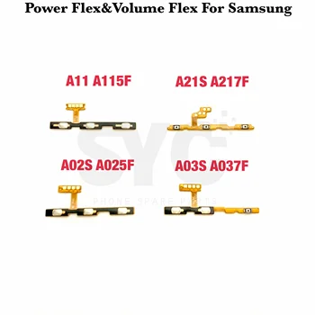 1tk Samsung A10 M10 A20 A30 A50 A70 A11 A21s A30s A50S A71 A02S A03S A02 Power Off Maht Küljel Nupp Klahvi Flex Kaabel