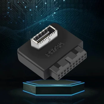 5-50TK USB 3.0 Sise Päise USB-3.1/3.2 Tüüp C front Type E 20pin Adapter, et 19pin converter for pc emaplaadi Ühenduspesa