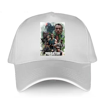 Uus Puuvillane golf Müts Täiskasvanute baseball cap Snapback Predator Filmi Välismaalase Õudus Geek Kultus Arnie Retro Teismelised mütsid suvel Stiilis mütsid