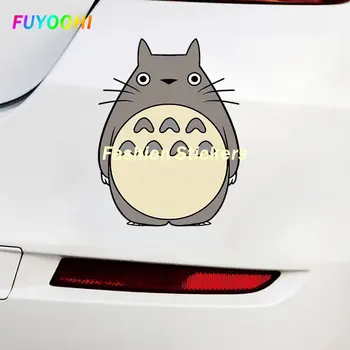FUYOOHI Mängida Kleebised Totoro Auto Kleebiste Materjal Vinüül Decal Isiksuse Kleebis Veekindel Päikesekaitse Auto Mootorratta Kleebised