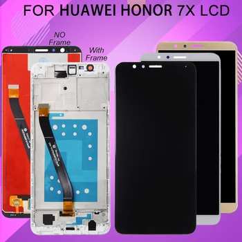 Catteny 5.93 Tolline Mate SE Ekraan Huawei Honor 7X LCD Touch Digitizer Assamblee BND-L21 BND-L22 BND-L24 Ekraani Vahendid