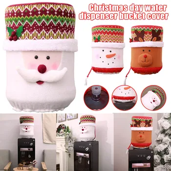 Jõulud Vee Dispenser Pudel Hõlma Santa/Põder/Lumememm Kodu Köök Decor Kingitus Pereliikmete Lovers