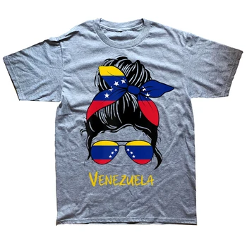 Naljakas Venezuela Tüdruk Venezuela T-Särk Suvel Stiilis Graafilise Puuvill Streetwear Lühikesed Varrukad Sünnipäeva Kingitused T-särk, Meeste Riided