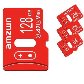 V30 eluviis kodukinosüsteemid 256G Micro SSD Kaardi Mini SD-Kaart, Flash Kaart 128GB 64GB 32GB Class 10 A1 U1 kiire Micro TF Mälukaart Kaamera Telefon