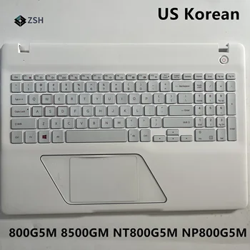 USA korea Taustavalgustusega Sülearvuti Klaviatuur Samsung NT800G5M NP800G5M 800G5M 8500GM Valge Sülearvuti Klaviatuuri