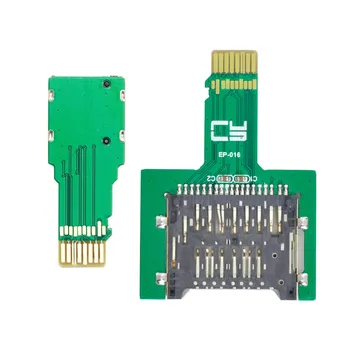 Cablecc 2tk PCBA UHS-2 Extender Laiendamine Adapter Micro SD TF Mees, et SD-Kaart Naine