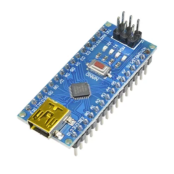 MINI USB NANO-V3.0 ATMEGA328P-MU CH340 Mikrokontrolleri Moodul Arduino Süsteemi Programmi Arendamise Vahendid
