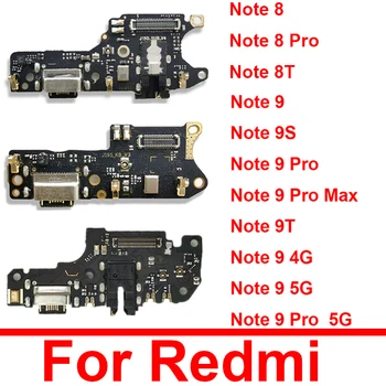 Laadimine USB Pordi Juhatuse Xiaomi Redmi Märkus 8 9 9S 9T Pro 4G USB-Laadija Juhatuse Usb Dock Varuosad