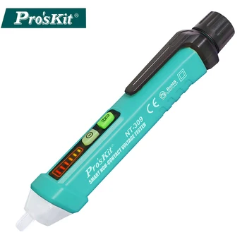 Pro'skit NT-309-K Multifunktsionaalne induktiivne electrometer pliiats, et kontrollida murdepunktid elektrik pen mitte-kontakt electroscope