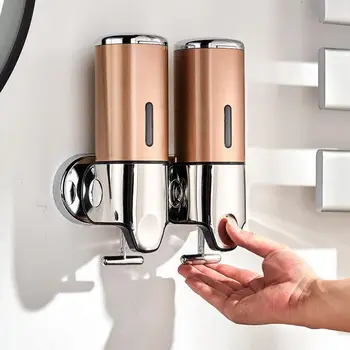 400ml seebidosaator Seinale Paigaldatud Leibkonna Šampoon vedelseep Konditsioneer Dispenser Supelda Accessoriesfor igapäevaelu