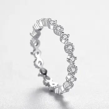CYJ Euroopa AAA CZ Armastus Igavesti 100% S925 Sterling Silver Ring Naiste Sünnipäeva Pulm Kingitus Ehted
