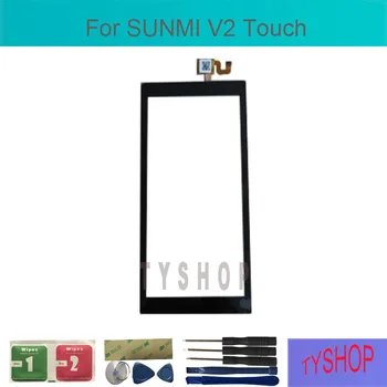Algne Jaoks SUNMI V2 Touch Ekraan Ei LCD Ekraan Digiziter Asendamise Vahendid