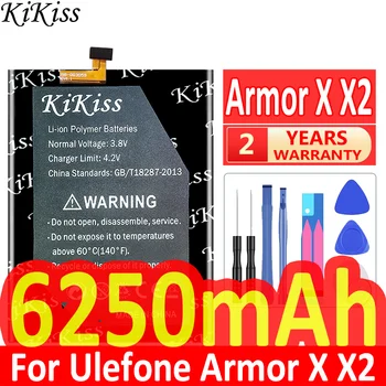 6250mAh KiKiss Võimas Aku X X2 jaoks Ulefone Armor X /X2 3059