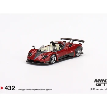 MINIGT 1:64 Zonda HP Barchetta Rosso Dubai Sulamist Mudel MGT432 LHD