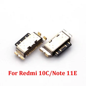 10TK Originaal Jaoks Xiaomi Redmi 10C / Lisa 11 11S 11E Laadimine USB Port, Doki Pistik Laadija Pesa Pesa Parandus Osad