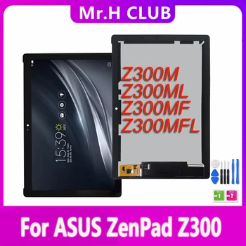 ASUS ZenPad 10 Z300 Z300M LCD Ekraan Puutetundlik Assamblee ASUS ZenPad Z300C Z300CG Z300ML P00C P021 Z300MFL Z300MF