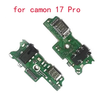 Eest TECNO Camon 17 16 15 12 Pro Laadimine USB Port, Doki Ühenduspesa Juhatuse Flex Kaabel