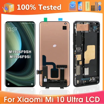Originaalne Displei, Xiaomi MI 10 Ultra M2007J1SC LCD Ekraan Puutetundlik Digitizer Assamblee Varuosade Jaoks Mi10 Ultra
