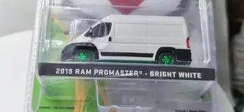 GreenLight 1:64 2019 Ram ProMaster 2500 roheline masin Sulamist mudel auto Metall mänguasjad childen lapsed diecast kingitus