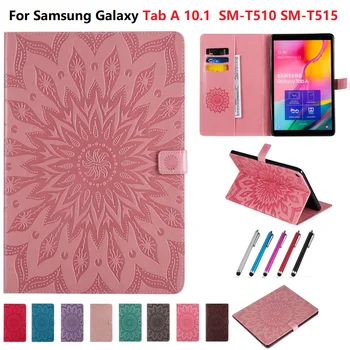 Samsung Galaxy Tab 10.1 SM-T510 SM-T515 Mood Magnet Rahakott Tableti Kate Samsung Galaxy Tab 10 1 2019 Juhul + Pliiats
