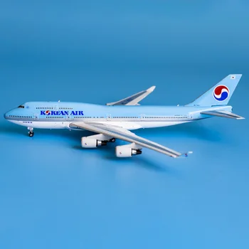 Diecast 1/400 Skaala korea Air B747-400 HL7461 Sulamist Materjali Simulatsiooni Mudel Õhusõiduki Suveniiride Kaunistused Mänguasi Ekraan