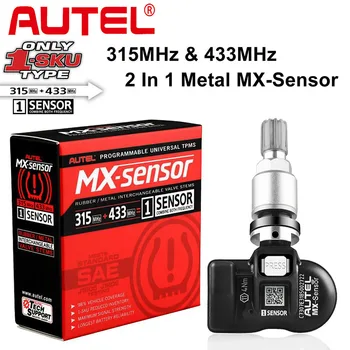 Autel Mx-Sensor 315 433 TPMS Scan Rehvi Remont Tööriistad Auto Accessory rehvirõhu Monitor MaxiTPMS Pad Programmeerija 1 tk