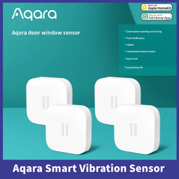 Aqara Smart Vibratsiooni Andur Zigbee Algatusel Shock Sensor Tuvastuse Alarm Jälgida Sisseehitatud Güroskoop Kodu Ohutuse Mi Kodu App