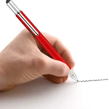 Multi-tool Pen Pastapliiats Vernier Paksus Ülevalt ja Skaala Multifunktsionaalne Metal&Plastic Pen Kirjatarvete Uus Meeste Kingitus