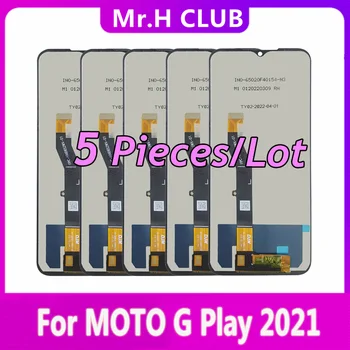 5 Tk Motorola Moto G Mängida 2021 XT2093 LCD Ekraan Puutetundlik Digitizer Assamblee Remont, Osad Moto Gplay 2021 LCD