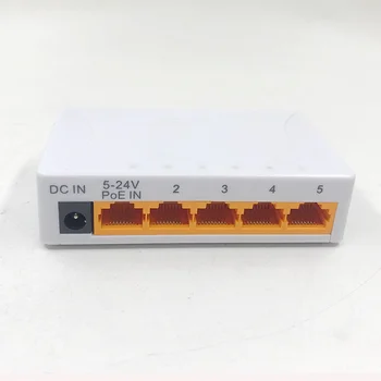 KELL 1TK 100Mbps 5 Porti Mini Fast Ethernet LAN RJ45 Võrgu Lüliti Vahetaja Hub VLAN Tugi HOT MÜÜK